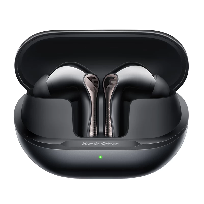 SoundPEATS Air5 Pro sở hữu thiết kế hiện đại, tinh gọn và hướng đến sự thoải mái khi sử dụng trong thời gian dài
