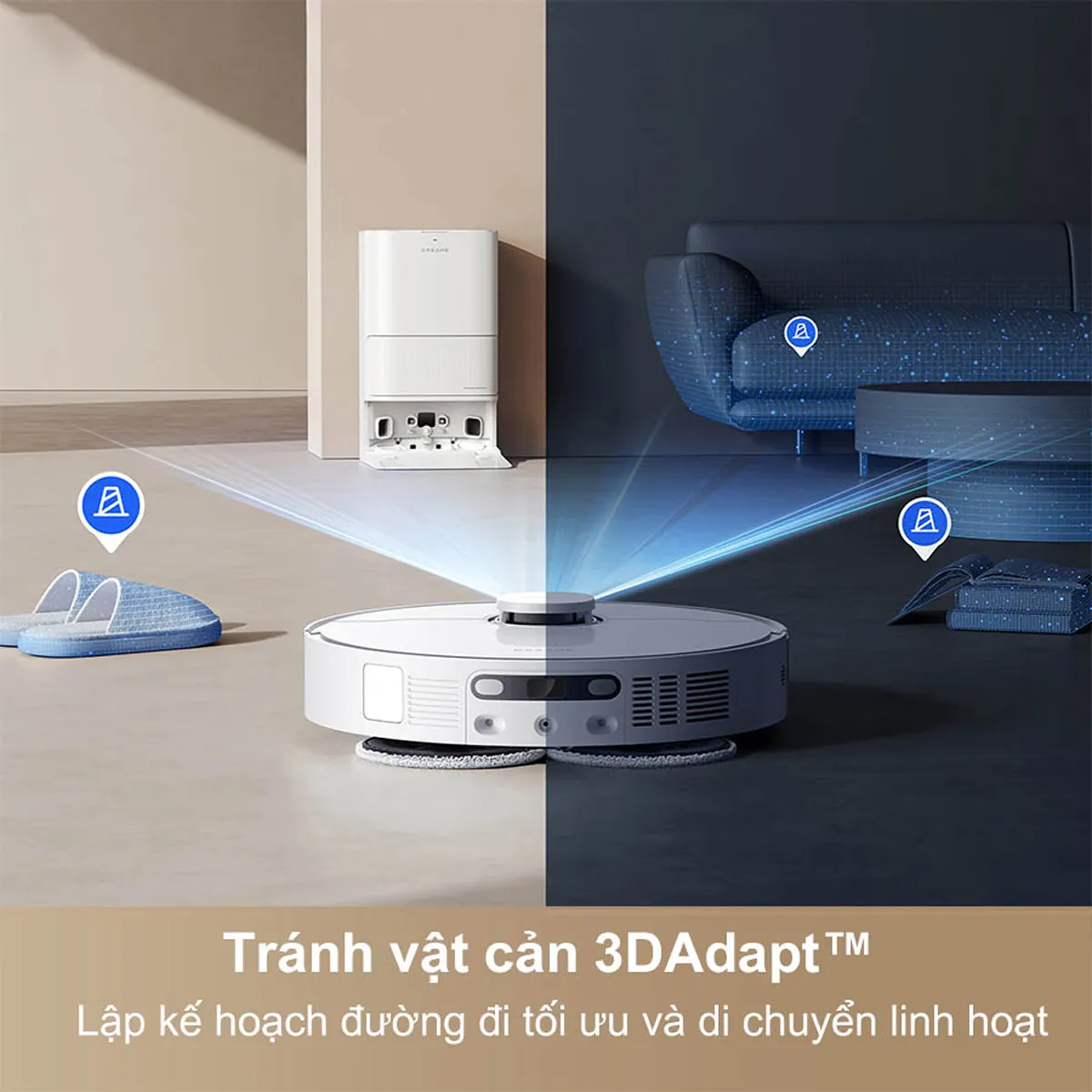 Robot hút bụi lau sàn Dreame D20 Ultra — ảnh 3
