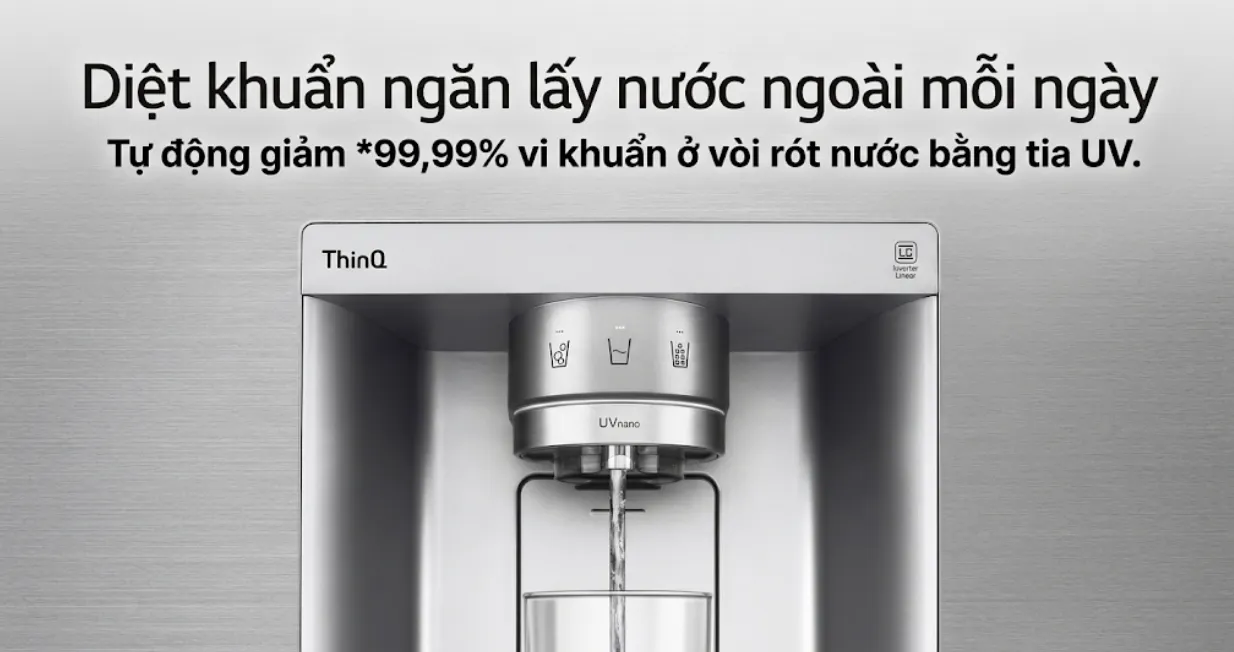 Tủ lạnh LG Side By Side 635 lít 2023 (GR-X257BL) — ảnh 6