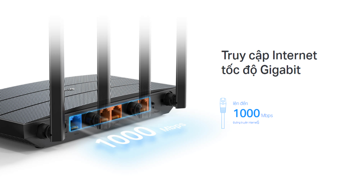 Router WiFi 6 Gigabit băng tần kép TP-Link Archer AX12 — ảnh 6