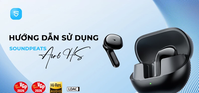 Tai nghe thiết kế tập trung vào thời lượng sử dụng.