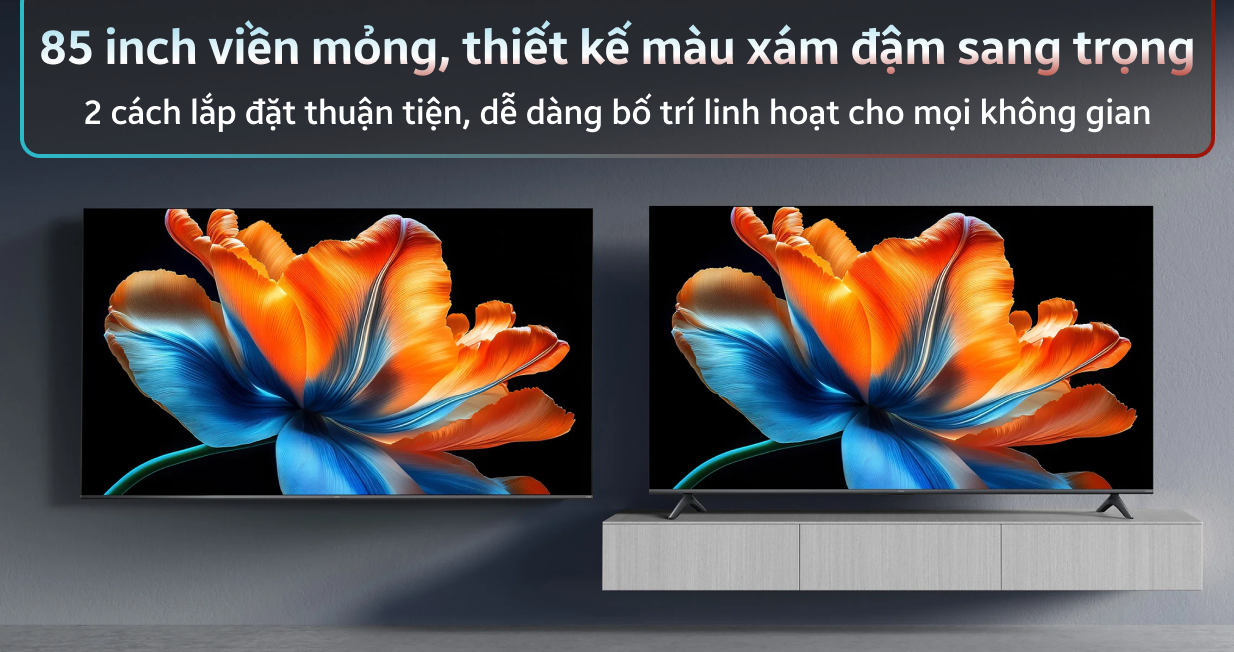 Google Tivi Xiaomi Smart Display S Mini Led 4K 85 inch 2026 — ảnh 3