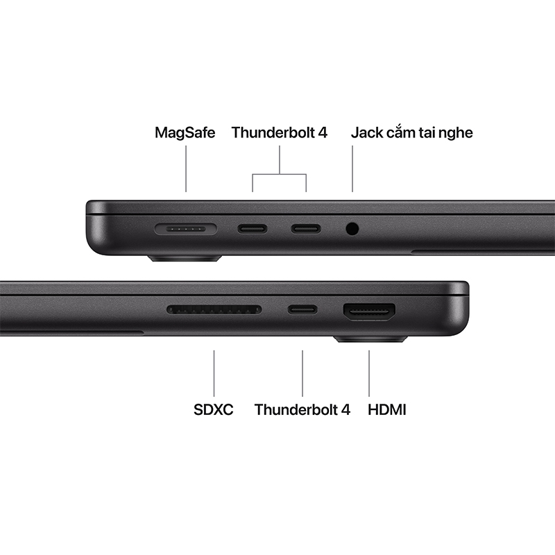 MacBook Pro 14 M5 2026 10CPU/10GPU/16GB/1TB/96W — ảnh 7