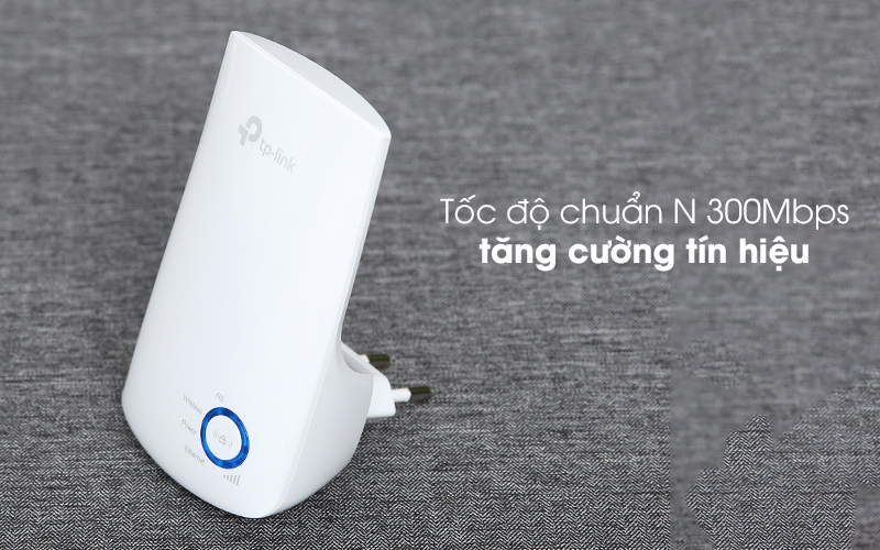 Có tốc độ cao - Repeater Wifi 300Mbps TP-Link TL-WA850RE Trắng