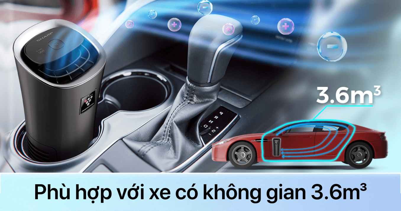 Máy lọc không khí ô tô Sharp IG-NX2E — ảnh 5