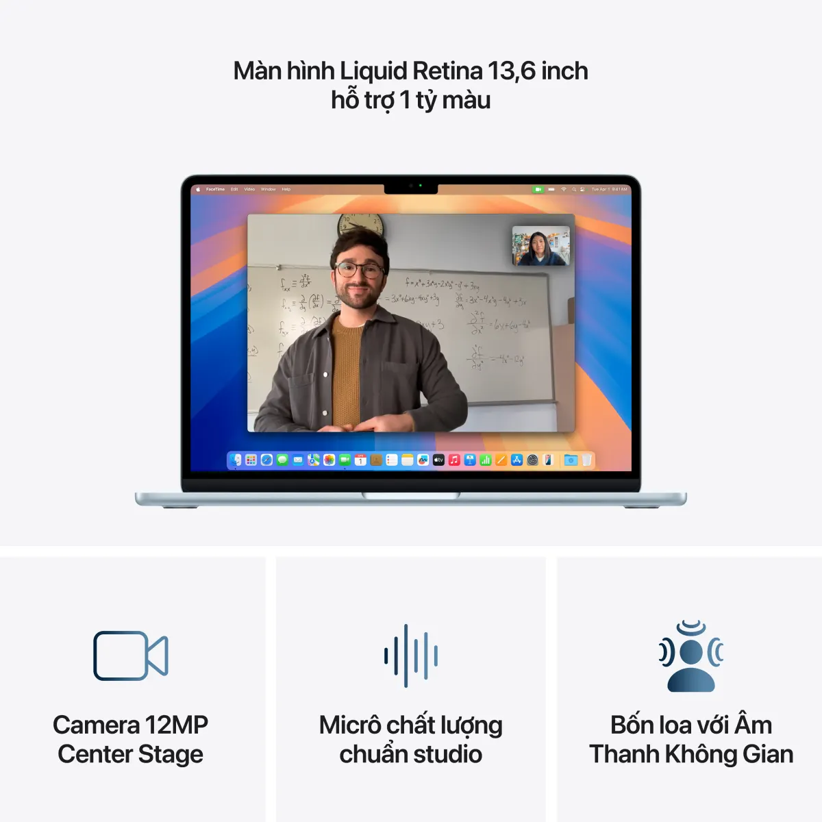 MacBook Air M4 13 inch 2025 10CPU 8GPU 16GB 256GB Apple Việt Nam — ảnh 6