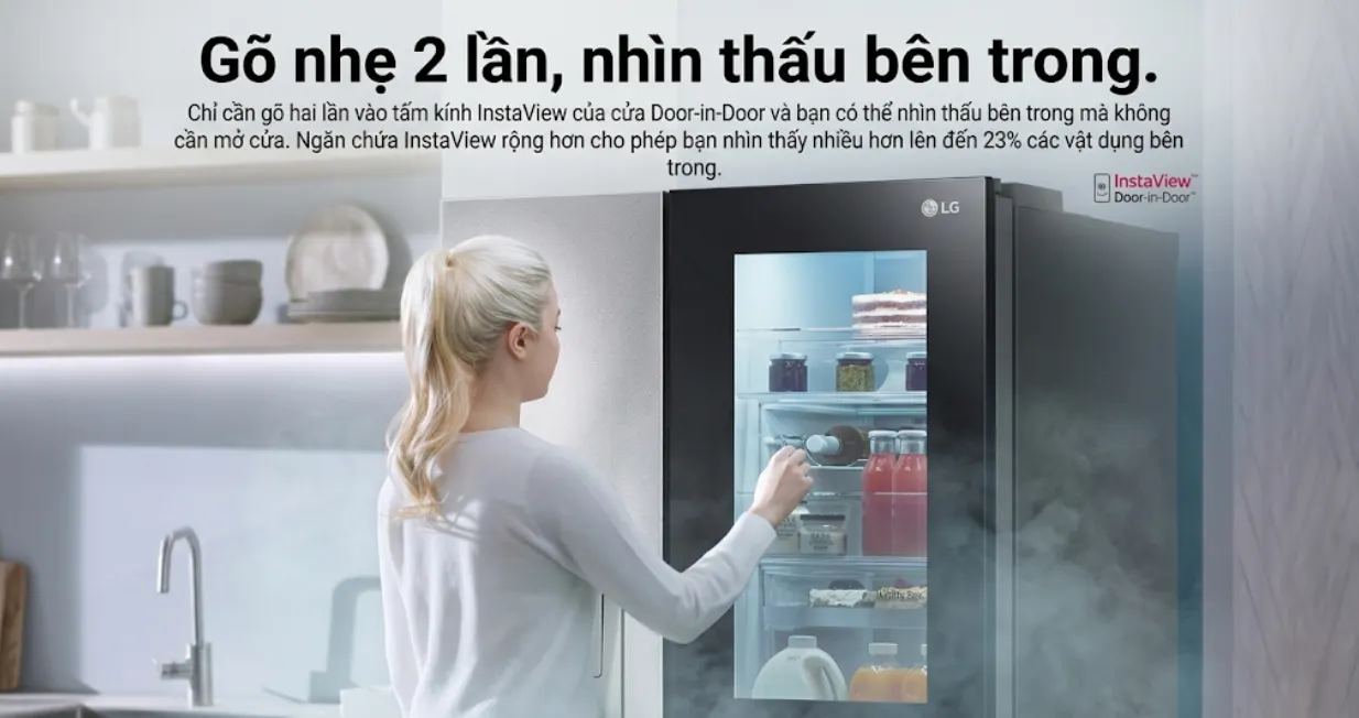 Tủ lạnh LG Side By Side 635 lít 2023 (GR-X257BL) — ảnh 5