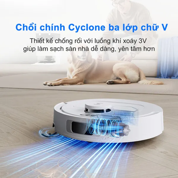 Robot hút bụi lau nhà Ecovacs Deebot T30C — ảnh 2