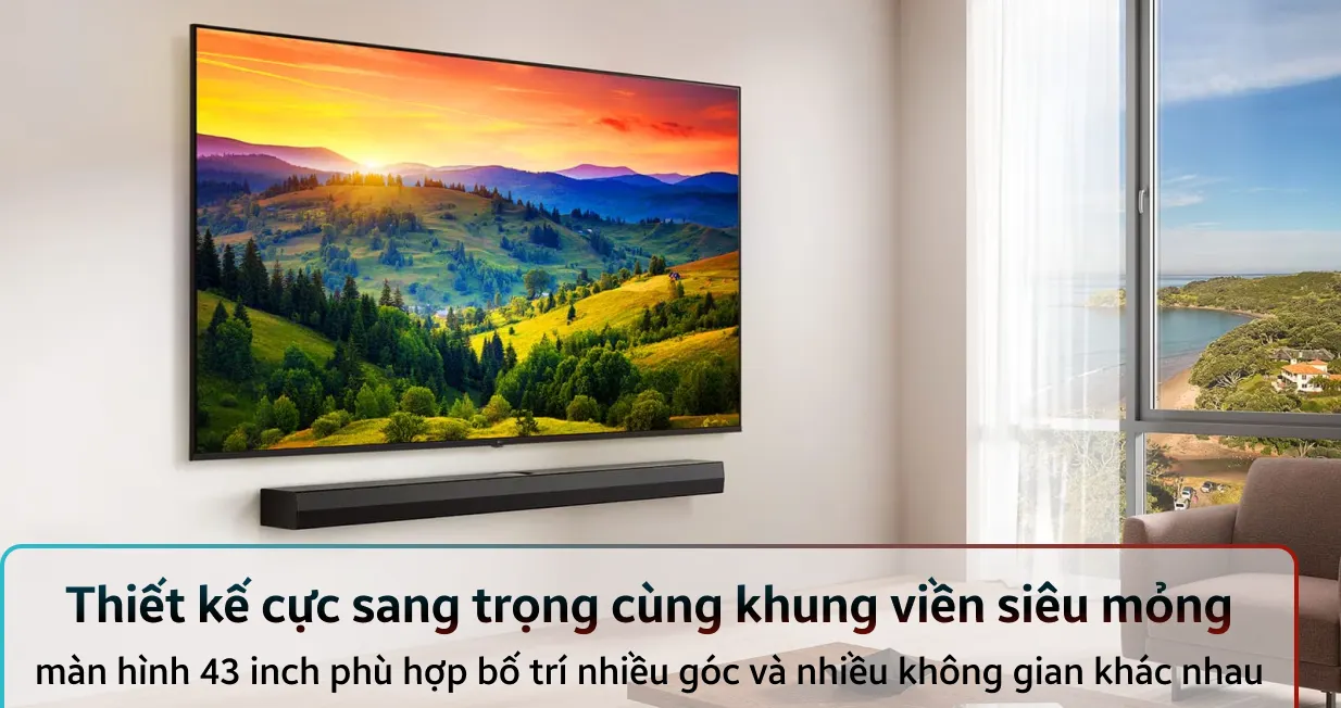 Smart tivi LG UHD 4K 43 inch 2026 (43UA8055PSA) — ảnh 3