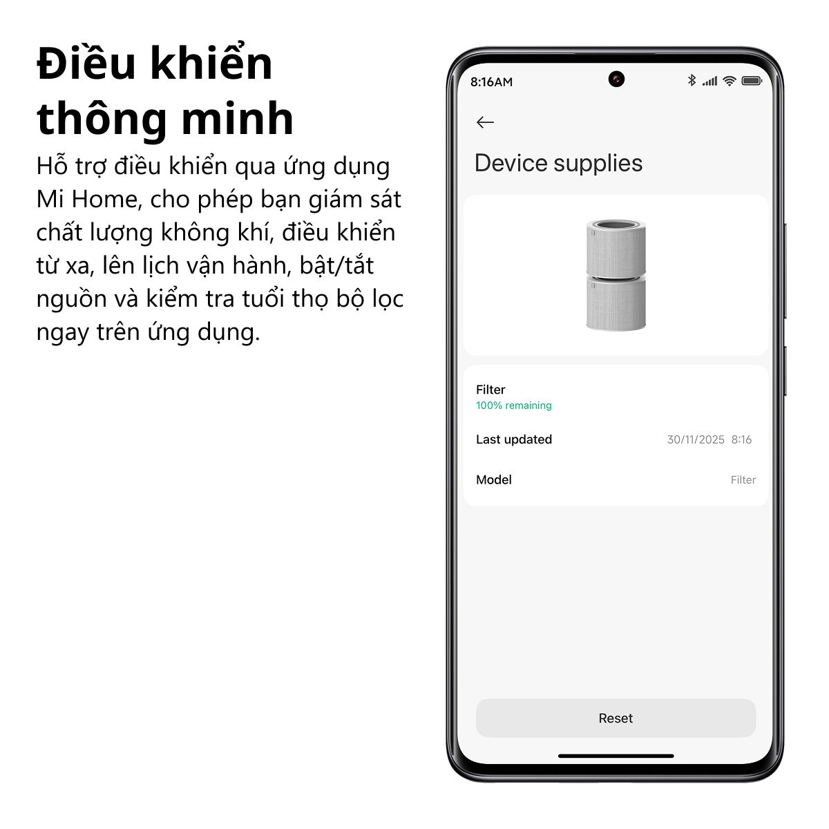 Máy lọc không khí Xiaomi Air Purifier Max — ảnh 8