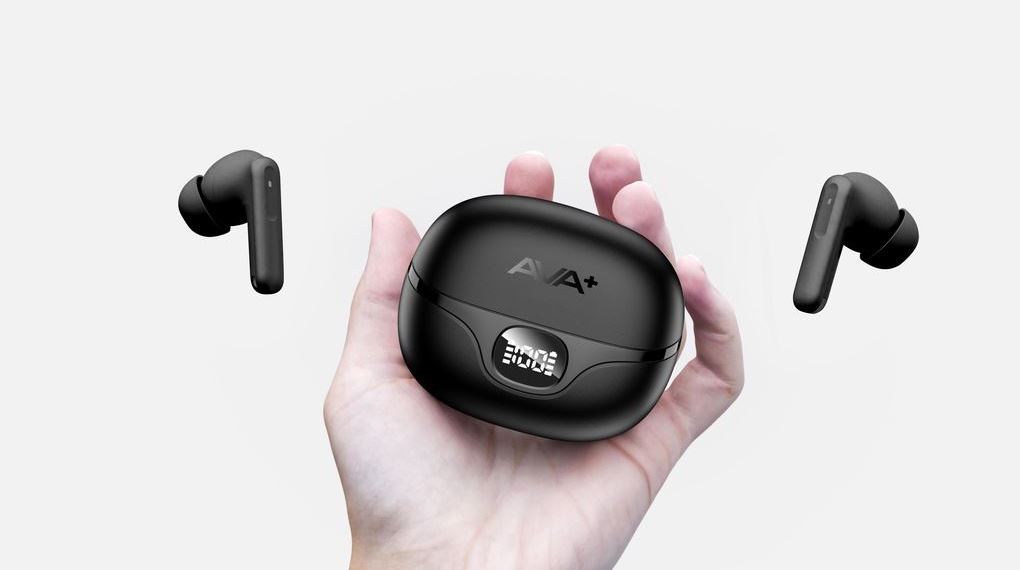 Thiết kế tai nghe Bluetooth TWS AVA+ FreeGo Y70 nhỏ gọn 4.3g mang lại cảm giác đeo nhẹ