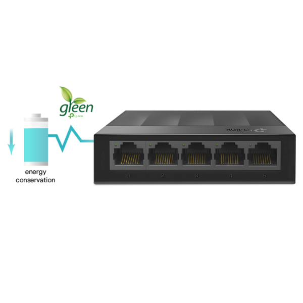 Bộ chia mạng TP-Link LS1005G 5-Port 10/100/1000 Mbps — ảnh 4
