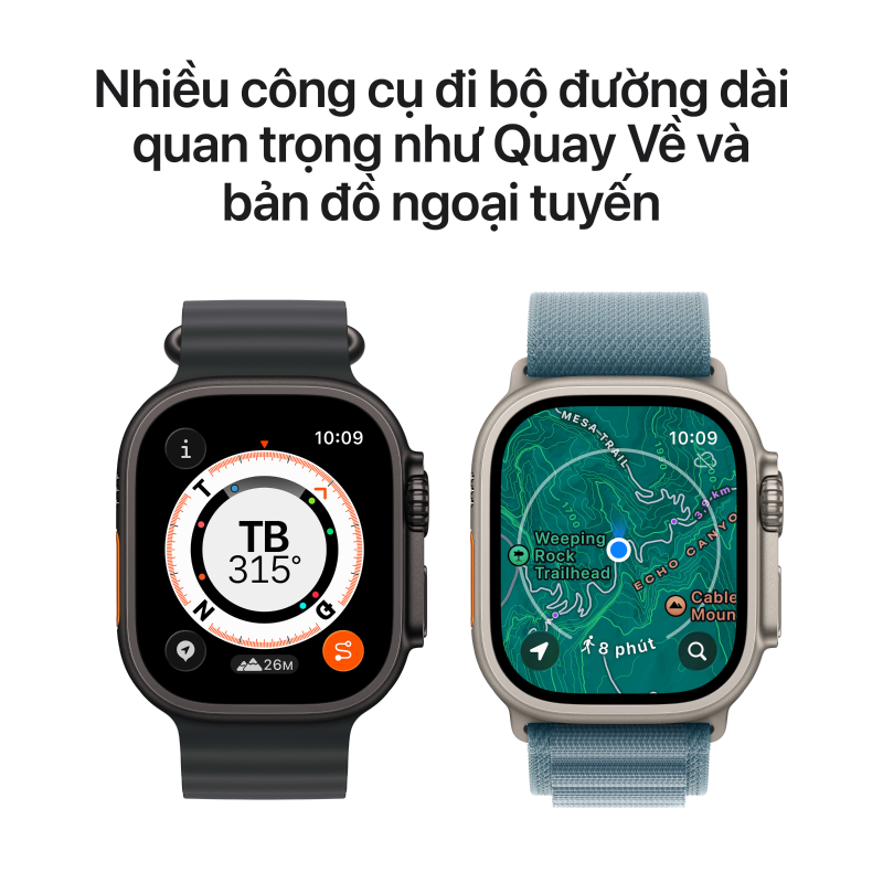Apple Watch Ultra 3 5G 49mm Viền titan Dây Ocean — ảnh 6