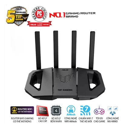 Router Wifi 7 Asus TUF Gaming BE3600 — ảnh 2