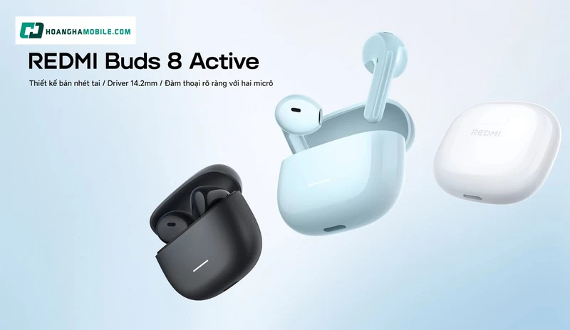 Redmi Buds 8 Active là mẫu tai nghe Bluetooth hướng đến nhóm người dùng cần một thiết bị gọn nhẹ, dễ dùng