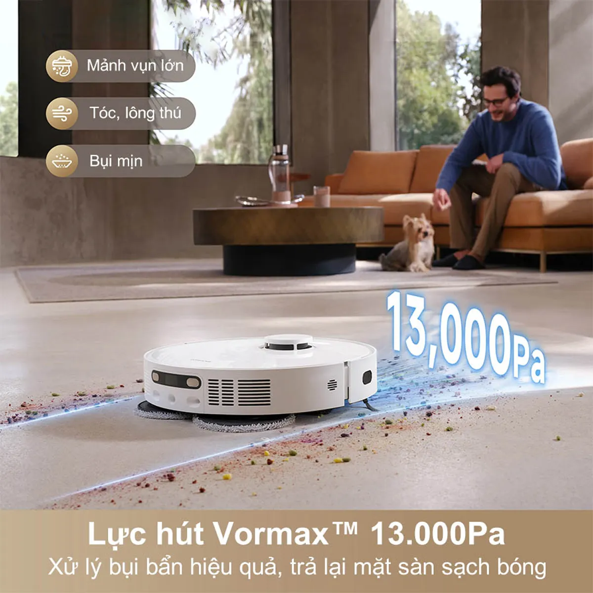 Robot hút bụi lau sàn Dreame D20 Ultra — ảnh 2