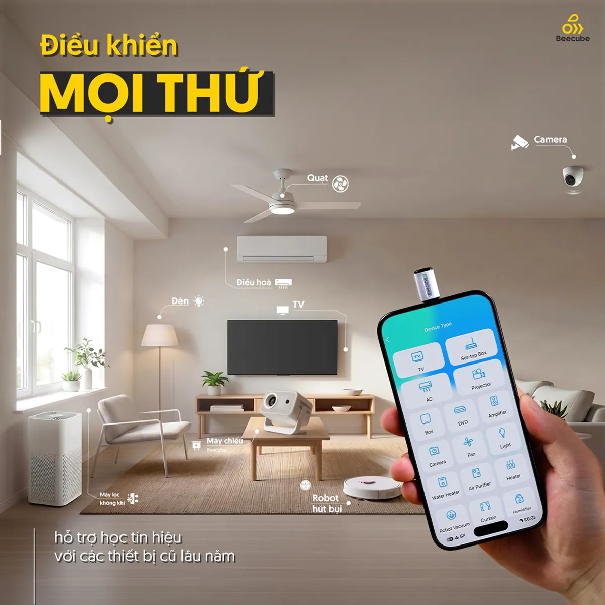 Điều khiển vạn năng Beecube Remotee Lightning — ảnh 9