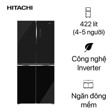 Tủ lạnh Hitachi Multidoor 422L inverter 2026 (HR4N7462DSGBVN) — ảnh 1