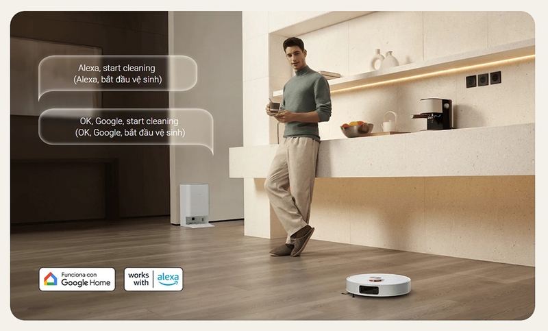 Robot hút bụi lau nhà Xiaomi Vacuum X20 Pro (hình 8)