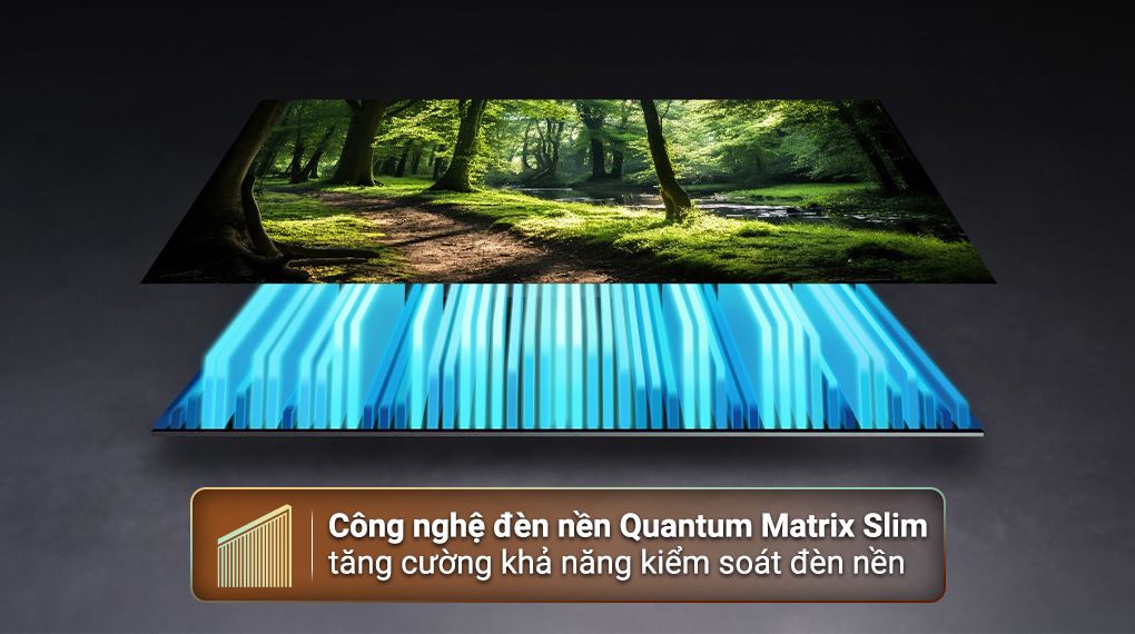 Công nghệ đèn nền - Smart Tivi Neo QLED Samsung AI 4K 55 inch QA55QN70F