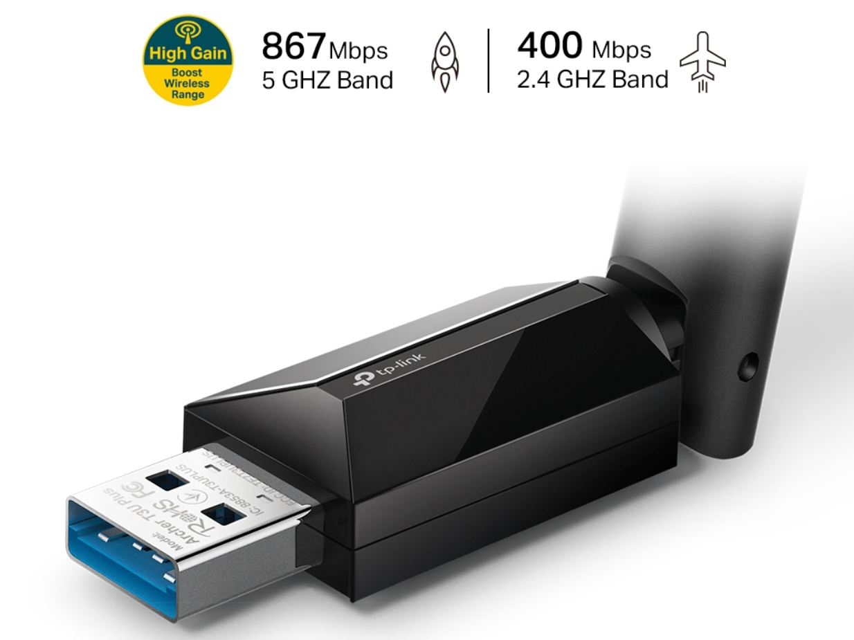 USB Wifi TP-Link T3U Plus băng tần kép AC1300 — ảnh 5