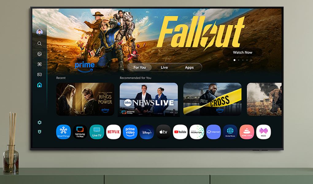 Smart Tivi QLED Samsung AI 4K 75 inch QA75Q7FA - Hệ điều hành