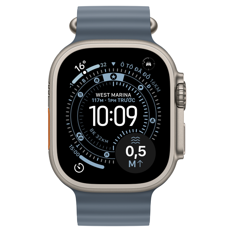 Apple Watch Ultra 3 5G 49mm Viền titan Dây Ocean — ảnh 3