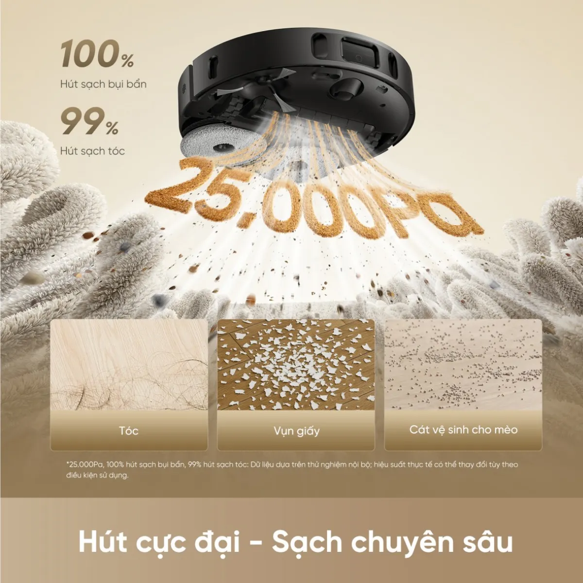 Robot hút bụi lau nhà tự động làm sạch Dreame L10S Ultra Heat — ảnh 9