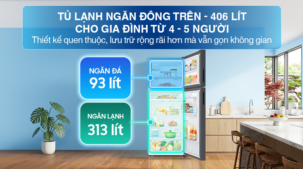 Inverter 406 Lít RT42CG6584B1SV — ảnh 2