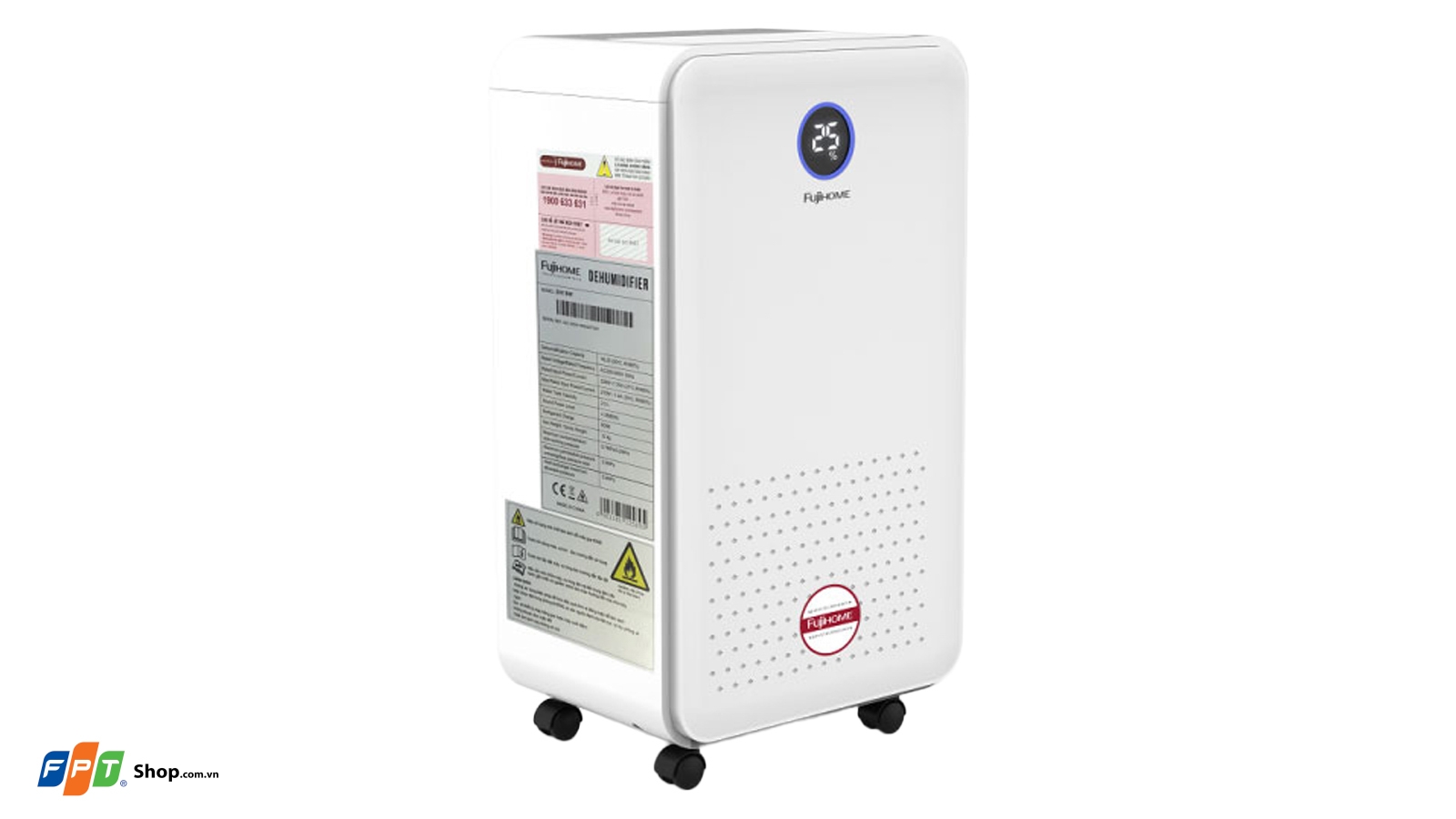 Máy hút ẩm 16 lít Fujihome DH16NW — ảnh 4