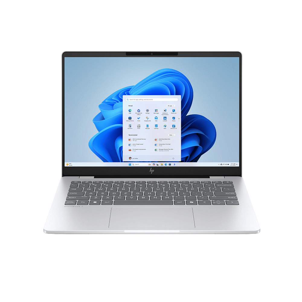 MTXT HP OmniBook 7 14-fr0027TU,Core Ultra 7-255U,16GB RAM,512GB SSD,Intel Graphics,14inch;2K,Webcam,3 Cell,Wlan ax+BT,OfficeH24+M365B,Win11 Home 64,Bạc(Silver),1Y WTY_C1MN1PA
