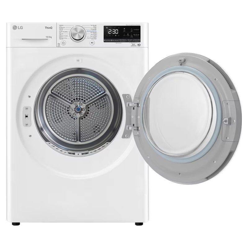 Máy sấy bơm nhiệt LG DUAL Inverter 10.5 kg DVHP50W — ảnh 6