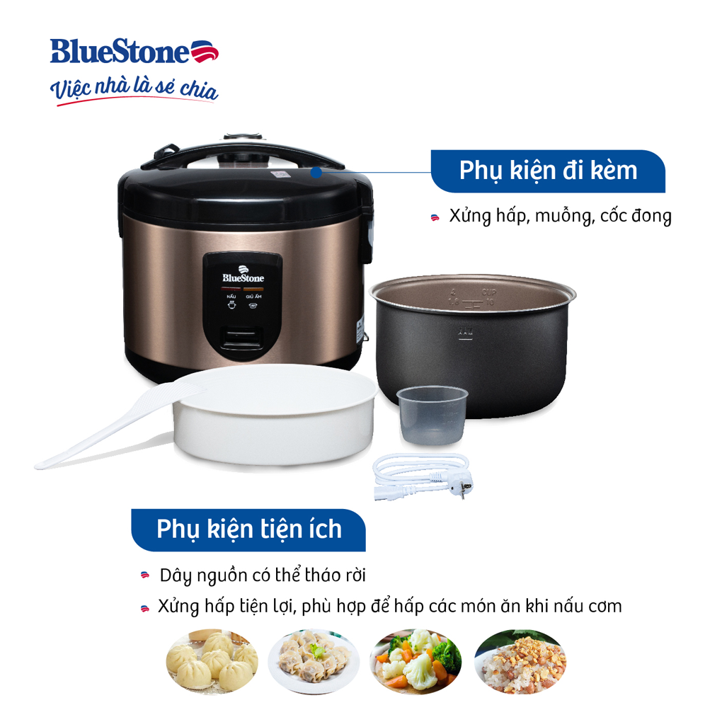 Nồi Cơm Điện RCB-5519 1.8 Lít — ảnh 6