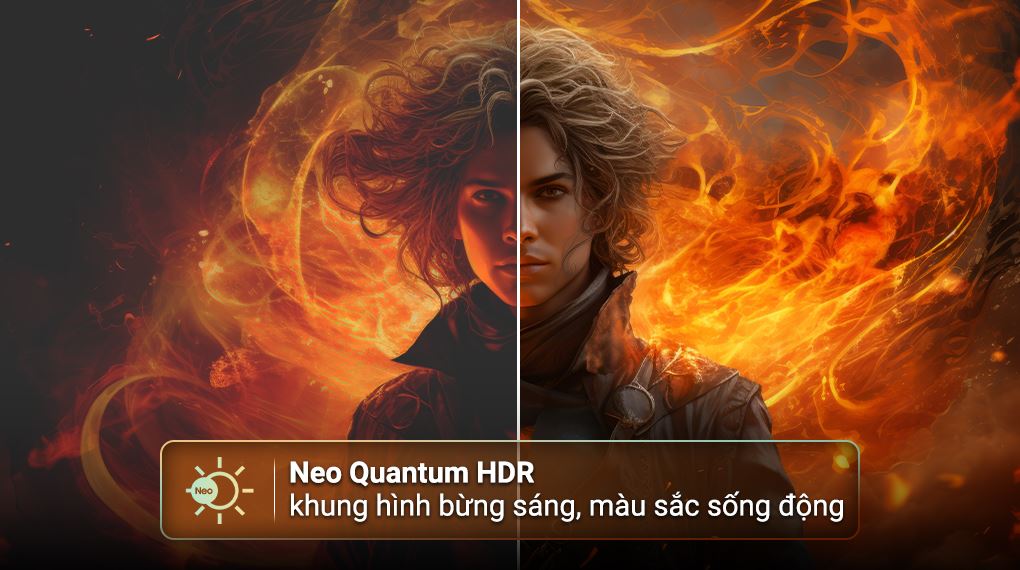 Neo Quantum HDR - Smart Tivi Neo QLED Samsung AI 4K 55 inch QA55QN70F