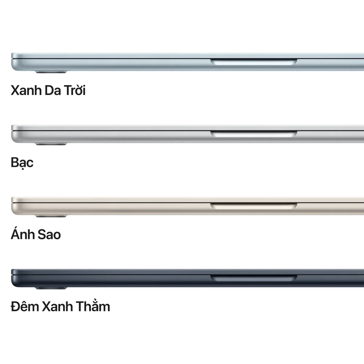 MacBook Air M4 13 inch 2025 10CPU 8GPU 16GB 256GB Apple Việt Nam — ảnh 4