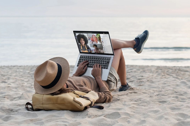 Acer Swift Lite 14 AI SFL14-51M-78XZ - Webcam Full HD - kết nối sắc nét mọi lúc mọi nơi