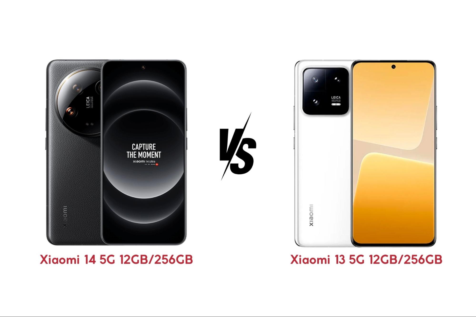 Xiaomi 14 5G 12GB/256GB có gì nâng cấp hơn so với Xiaomi 13 5G 12GB/256GB?