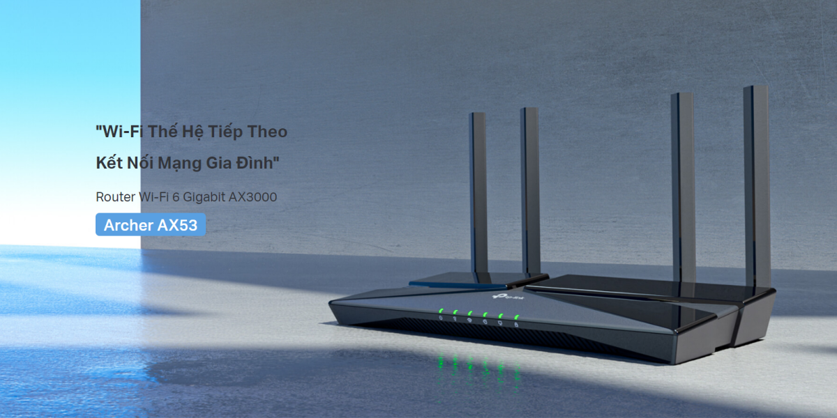 Router Wifi 6 Gigibit băng tần kép TP-Link AX3000 Archer AX53 — ảnh 8
