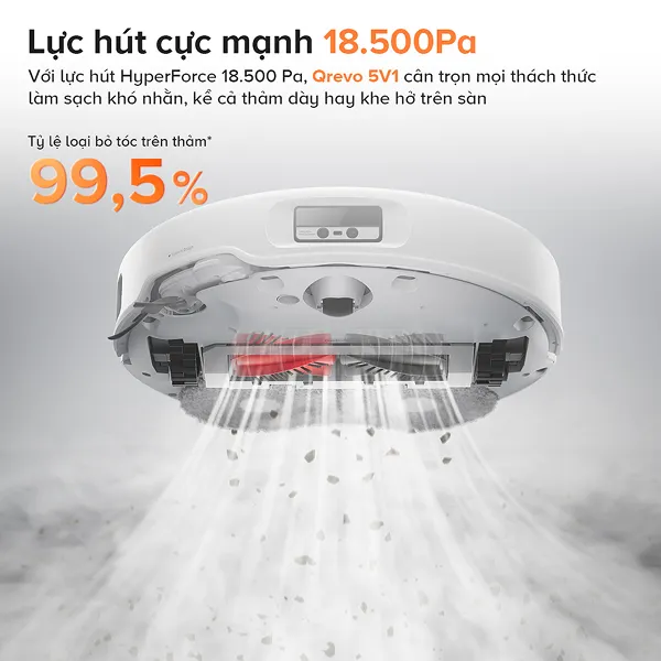 Robot hút bụi lau nhà Roborock Q Revo EDGE 5V1 — ảnh 3