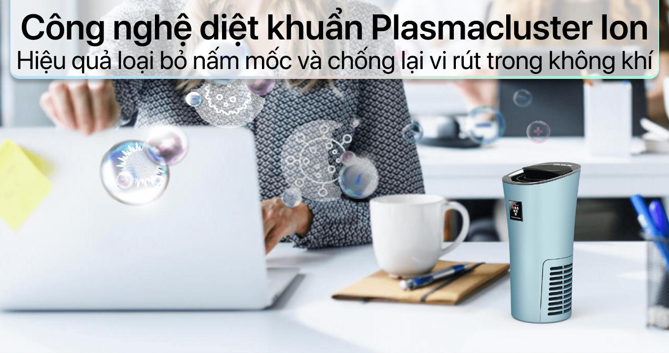 Máy lọc không khí ô tô Sharp IG-NX2E — ảnh 7