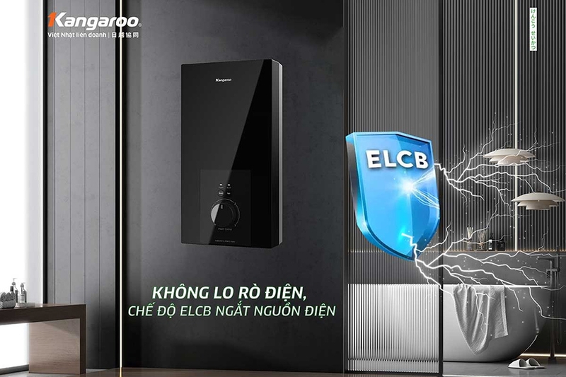 Máy nước nóng trực tiếp Kangaroo KGWD45N2 4500W (hình 4)