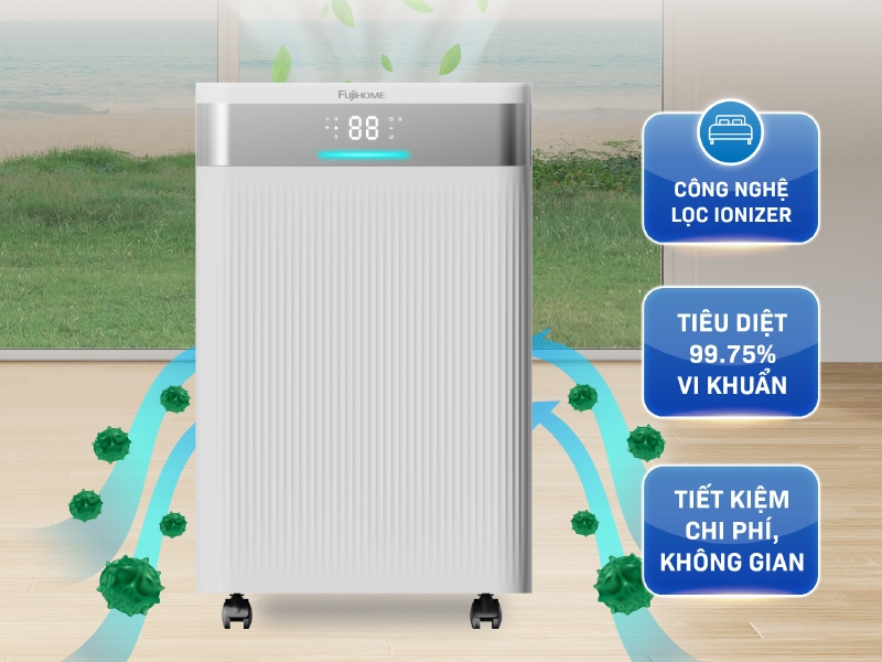 Máy hút ẩm 30 lít Fujihome DH30NW (hình 6)