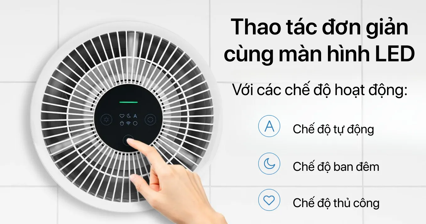 Máy lọc không khí Xiaomi Air Purifier 4 Compact — ảnh 6