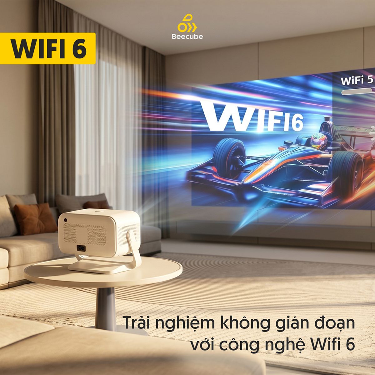 Máy chiếu mini Beecube X2 Neo Netflix Full HD — ảnh 4