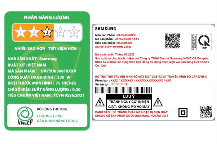 Samsung Smart TV Crystal UHD UA75U8500F — ảnh 7