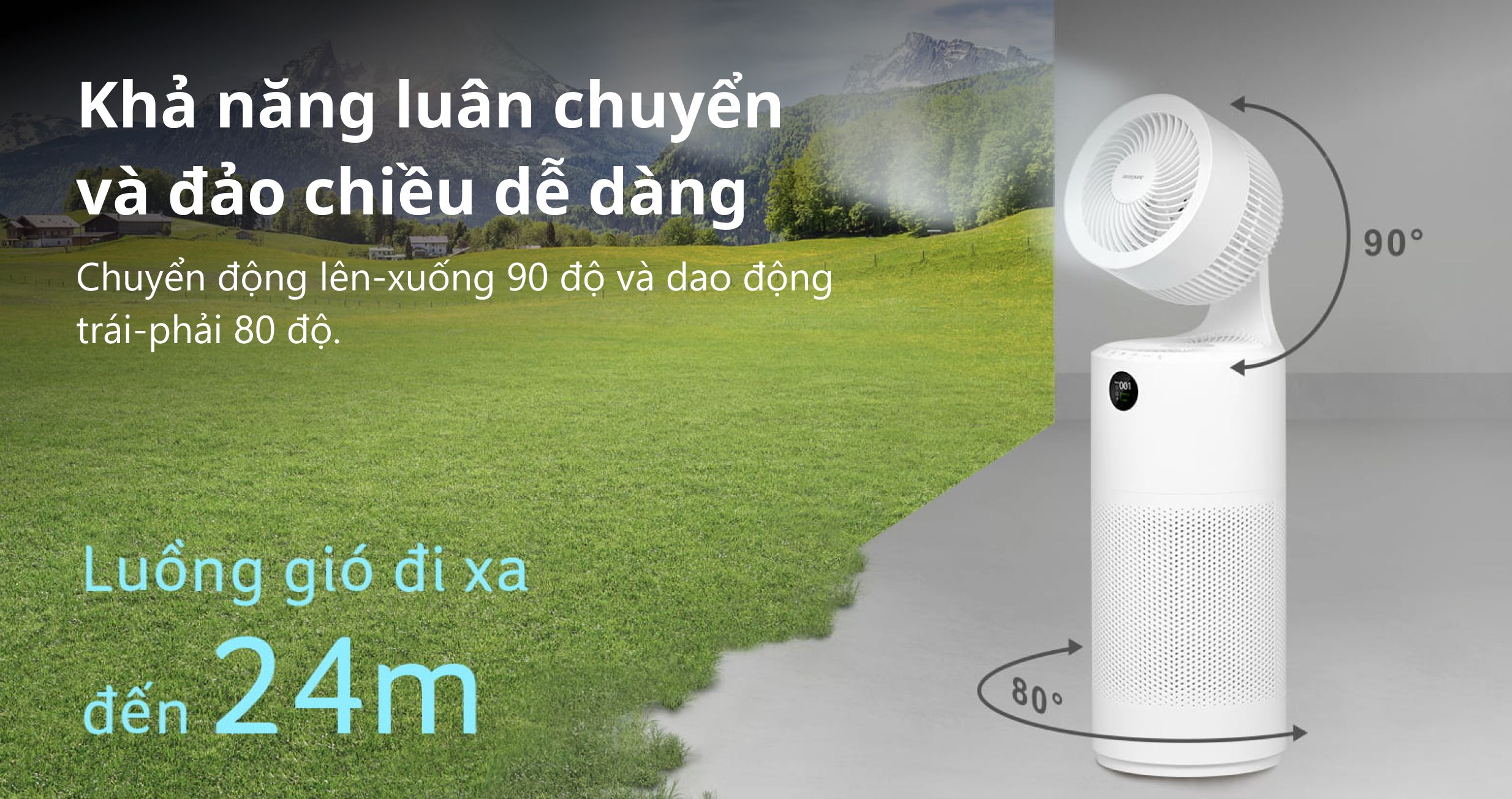 Máy lọc không khí bụi mịn Acerpure Cool C2-UVC — ảnh 7
