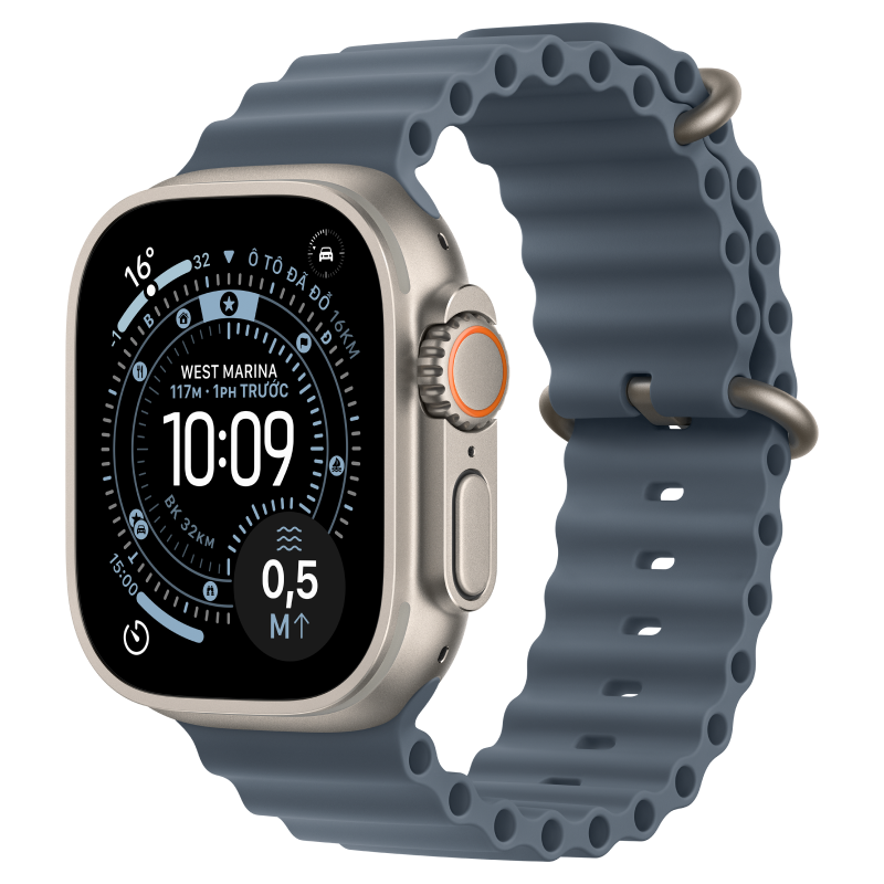 Apple Watch Ultra 3 5G 49mm Viền titan Dây Ocean — ảnh 2