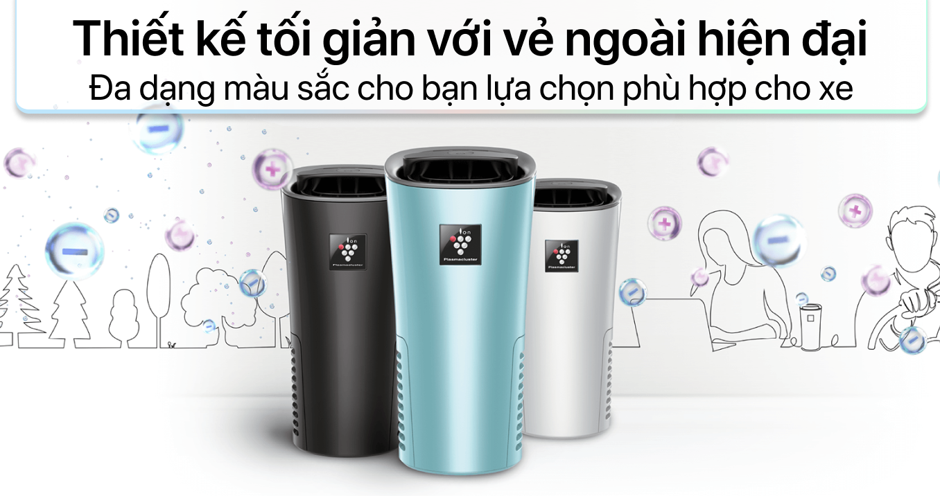 Máy lọc không khí ô tô Sharp IG-NX2E — ảnh 3
