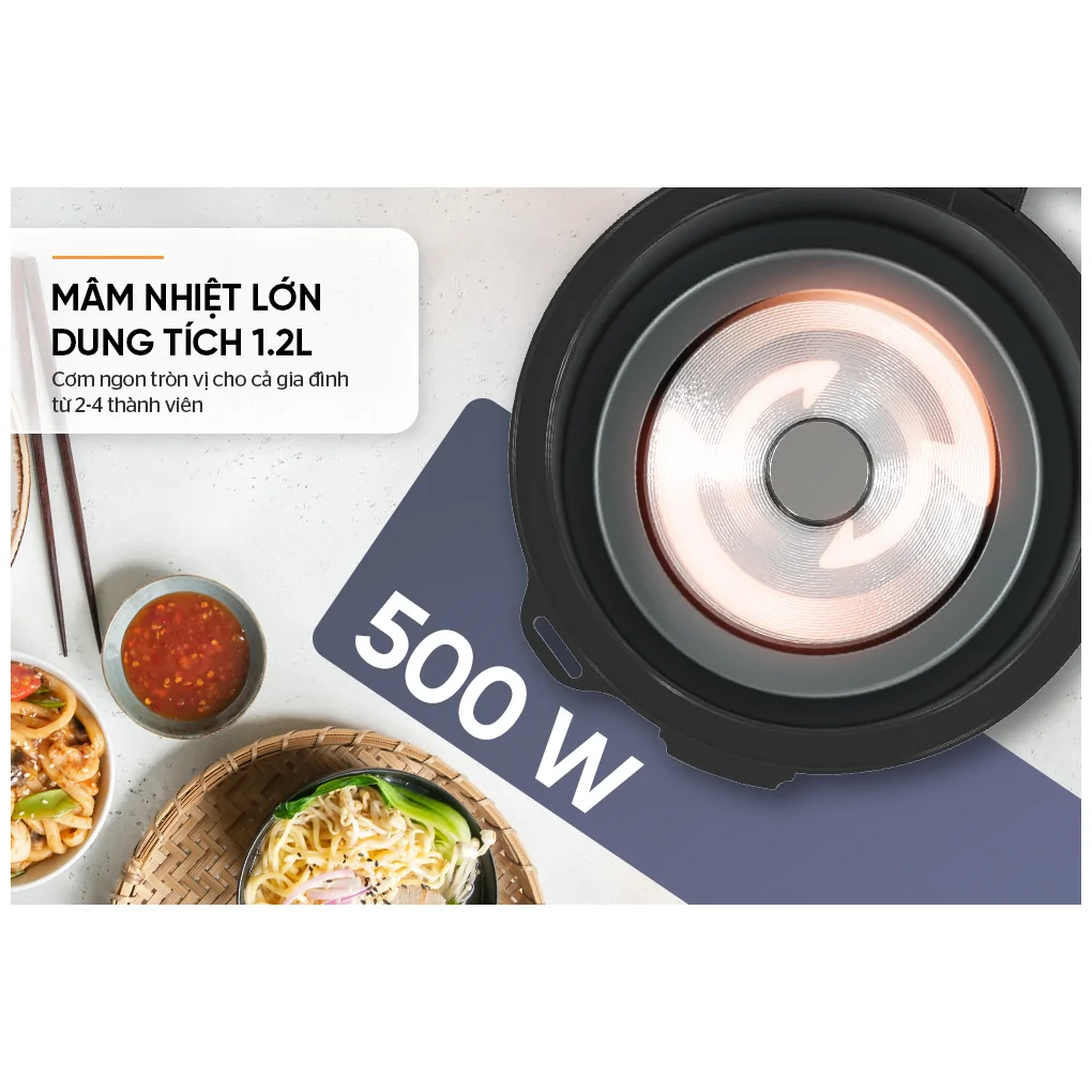 Nồi Cơm Điện SHD8213 1.2 Lít — ảnh 7