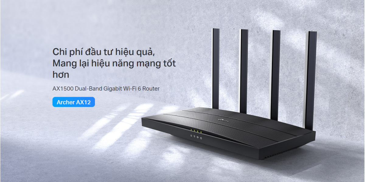 Router WiFi 6 Gigabit băng tần kép TP-Link Archer AX12 — ảnh 7